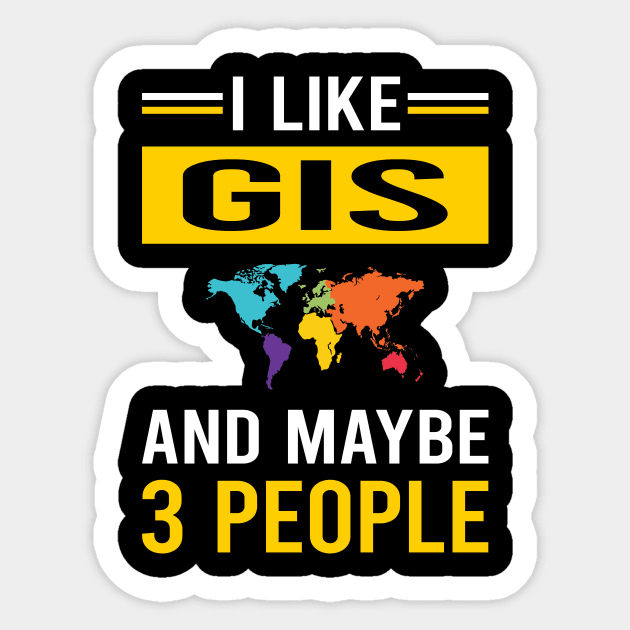 3 People GIS Sticker by Bourguignon Aror